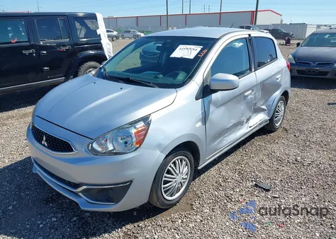 2018 Mitsubishi Mirage Es from USA, damaged, VIN ML32A3HJ2JH009020